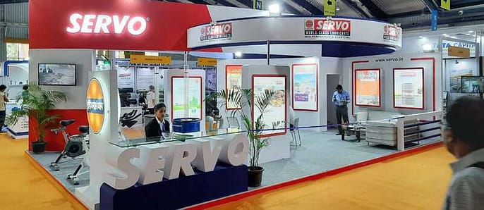 top-rated stall builders in Bharat Mandapam, best in-house stall production Delhi